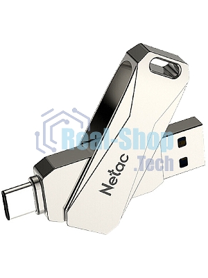 Флешка USB Netac U782C NT03U782C-032G-30PN dual USB 3.0+TypeC 32Gb, retail version