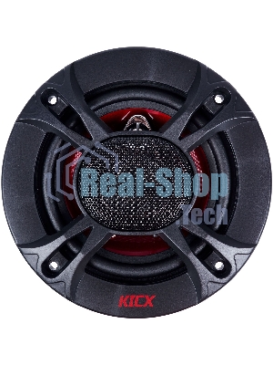 Колонки автомобильные Kicx SP 133 100Вт 89дБ 4Ом 13см (5дюйм) (ком.:2кол.) коаксиальные трехполосные