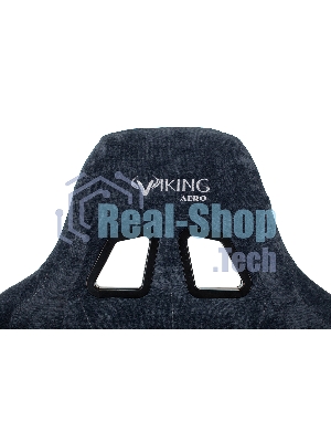 Кресло Бюрократ VIKING KNIGHT LT27 FABRIC синий, ткань, 120 кг, механизм качания