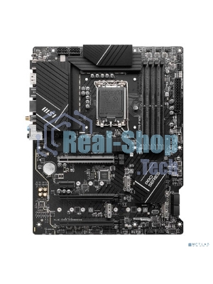 Материнская плата MSI PRO Z790-P WIFI, LGA 1700, Intel Z790, 4xDDR5, 6xSATA, 4xM.2, 1xPCIe 5.0 x16, 1xPCIe 4.0 x16, 1xPCIe 3.0 x16, 1xPCIe x1, 1xHDMI, 1xDP, 1x2.5Gb LAN, 4xUSB-A 2.0, 2xUSB-A 3.2 Gen 1, 1xUSB-A 3.2 Gen 2, 1xUSB-C 3.2 Gen 2x2, 6x3.5мм, 7.1, ATX