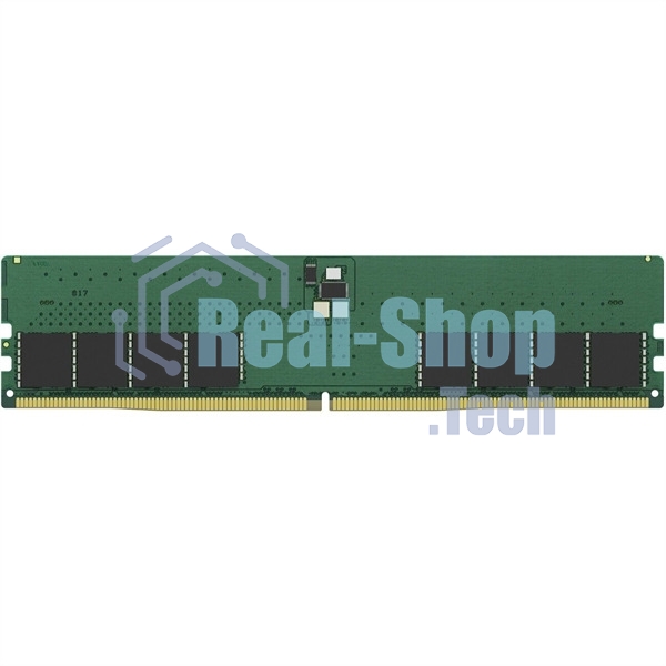 Оперативная память Kingston ValueRAM, DDR5, 32GB (1x32GB), 5600MHz, CL46, DIMM