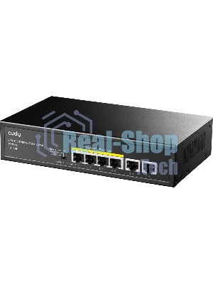 Коммутатор Cudy FS1006P, 6×100 Мбит/с