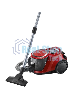 Пылесос Bosch BGS412234A красный, 2200 Вт, уборка сухая, пылесборник контейнер, 2.4 л
