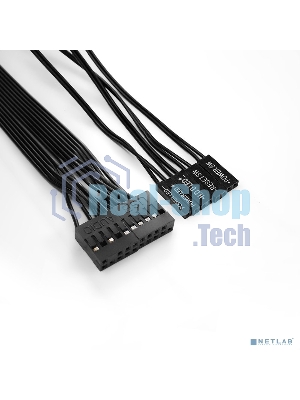 Компьютерный корпус Miditower ExeGate UN-605B-UNS450 (ATX, БП UNS450 с вент. 12см, 2*USB, аудио, блокировка, черный)