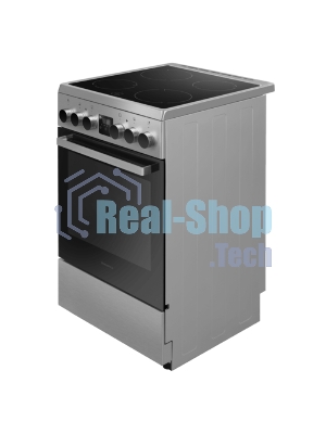 Плита электрическая Maunfeld MEC55CS08D серебристый, конфорок 4 шт, духовка 60 л, 50 см x 85 см x 60 см