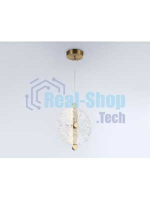 Светильник Ambrella light LH31147 BS/CL латунь/прозрачный 13W 3000K 280*60*350