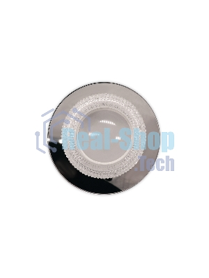Светильник Ambrella light TN350 CH/CL хром/прозрачный GU5.3+3W (LED WHITE) D95*45