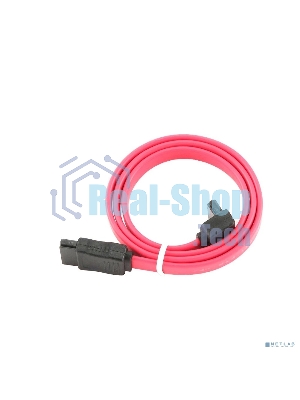 Кабель интерфейсный SATA Cablexpert CC-SATADATA90-N, Sata3 7pin/7pin угловой, медн.проводник, 50 см, пакет
