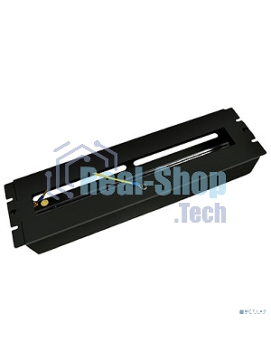 Корпус с DIN-рейкой Cabeus PS-3U-BK на 22 места, 19 дюймов, 3 юнита, цвет черный (RAL 9004)