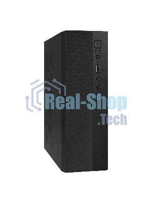 Компьютерный корпус Desktop ExeGate MI-301U-250 (mATX/mini-ITX, 1U-F250S 4см, 1хUSB+1хUSB 3.0, аудио, черный)