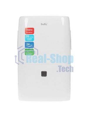 Осушитель воздуха Ballu BDI-70L красный/черный, 70 л/сутки, гигростат, очистка воздуха