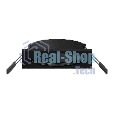 Корпус светильника C7632 SBK черный песок 92*92*H25mm MR16 GU5.3