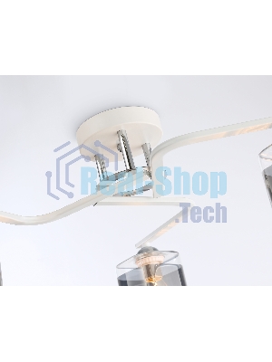 Светильник Ambrella light TR303217/3 WH/CH/SM белый/хром/дымчатый E27*3 max 60W D540*250