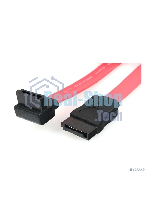 Кабель интерфейсный SATA Cablexpert CC-SATADATA90-N, Sata3 7pin/7pin угловой, медн.проводник, 50 см, пакет
