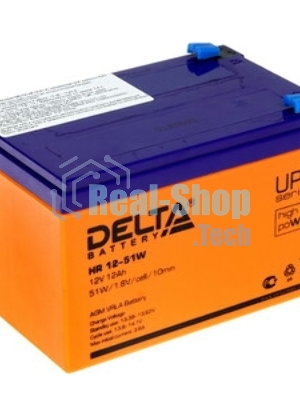 Батарея для ИБП Delta HR 12-51W (12V, 12Ah)