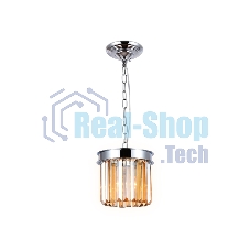 Светильник Ambrella light TR5102 CH/TI хром/янтарь E14 max 40W D200*575