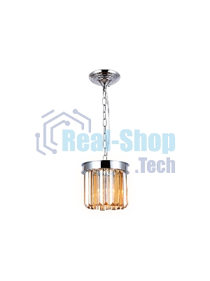 Светильник Ambrella light TR5102 CH/TI хром/янтарь E14 max 40W D200*575