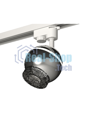 Светильник Ambrella light XT1104002 PSL/BK серебро полированное/тонированный GU5.3 LED 3W 4200K (A2520, C1104, N7192)