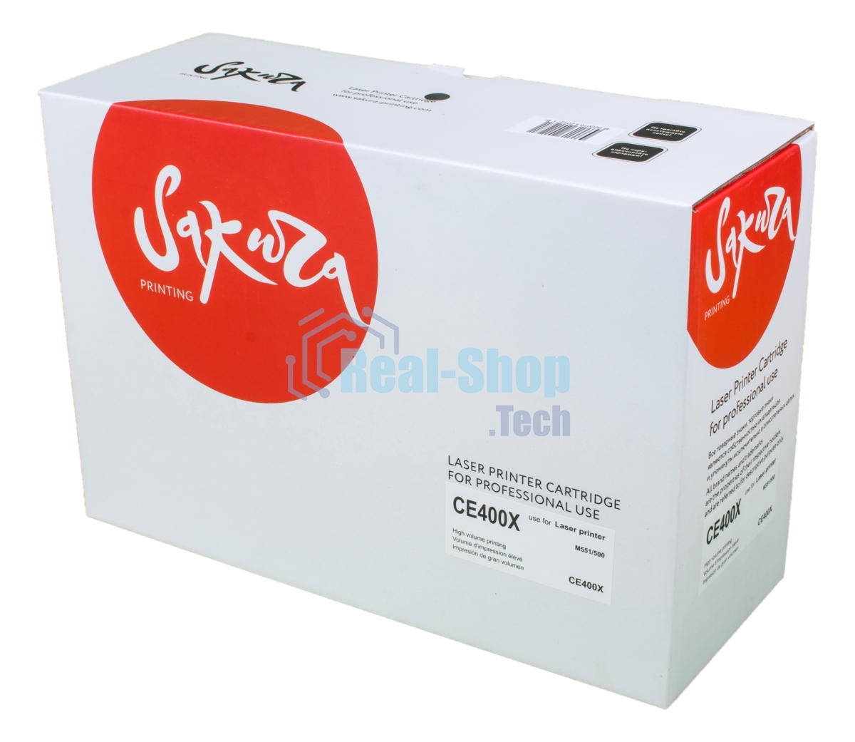 Картридж Sakura CE400X для HP Enterprise 500 Color M551n/525f/525dn/570/575, черный, 11000 к.