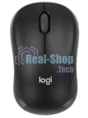 Мышь беспроводная Logitech B175 черный, 1000 dpi, радиоканал, USB, кнопки - 3