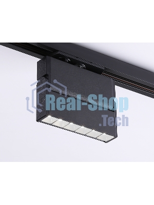 Трековый однофазный светодиодный светильник Ambrella light GL6814 BK черный LED 6W 4200K 24° 115*22*87