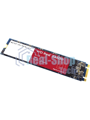 Накопитель SSD WD Red SA500 WDS100T1R0B, 1000Gb, SATA III, M.2 2280, R/W 560/530