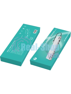 Адаптер VCOM TypeC -->3*USB3.0+2*USB2.0+VGA+RJ45+SD+TF+AUD+HDMI+DP+2*USB3.1 Data+PD