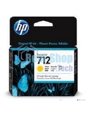 Картридж струйный HP 712 3ED69A желтый (29мл) для HP DJ Т230/630
