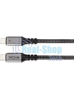 Кабель Thunderbolt4/USB4 Type-C, 5K@60Hz, 40Gbps, PD 100W, 5A, VCOM, 1.2м CU540M-1.2M