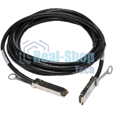 Пассивная кабельная сборка 100G, QSFP28, 30AWG, Passive, DAC, 1м Future Technologies FT-QSFP28-CabP-AWG30-1