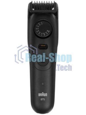 Триммер Braun BT5520 черный (насадок в компл:3шт)