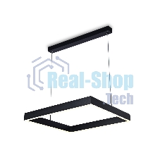 Светильник Ambrella light FA6626 BK черный 65W 600*600*720 (ПДУ РАДИО 2.4G)