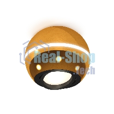 Светильник Ambrella Light XS1105010 PYG/PBK золото желтое полированное/черный полированный MR16 GU5.3 LED3W 4200K(C1105,N7002)