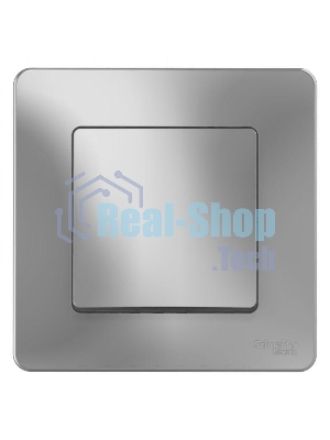 Выключатель 1-кл. СП Blanca (сх.1) 10А 250 В алюм. SchE BLNVS010103