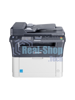 МФУ лазерное Kyocera Ecosys FS-1025MFP (1102M63RU0/1102M63RUV/1102M63RU2/1102M63NX2/1102M63DZ2), A4, ч/б, печ. до 25 стр/мин., скан. до 18 стр/мин. (ч/б) 6 стр/мин. (цвет), 600 x 1800 dpi (печать) 600x600dpi (скан), USB, RJ-45