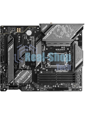 Материнская плата MSI Z790 GAMING PLUS WIFI, LGA 1700, 4xDDR5, 1xPCIe 5.0 x16, 1xPCIe 4.0 x16, 4xM.2, 6xSATA, 1xHDMI, 1xDP, 2.5 Gigabit Ethernet, 7.1 аудио, ATX