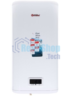 Водонагреватель электрический Thermex Flat Plus IF 80V (PRO) белый, накопительный, 80 л, 2 кВт, настенный, вертикальный, плоский