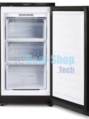 Морозильная камера Бирюса B412 черный, 80л, 3 ящика