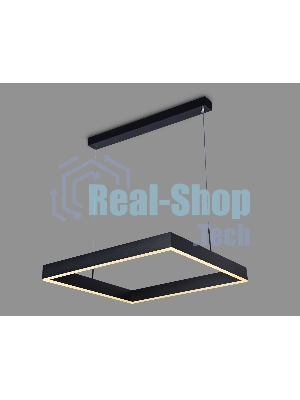 Светильник Ambrella light FA6626 BK черный 65W 600*600*720 (ПДУ РАДИО 2.4G)
