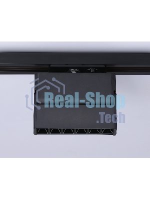 Трековый однофазный светодиодный светильник Ambrella light GL6814 BK черный LED 6W 4200K 24° 115*22*87