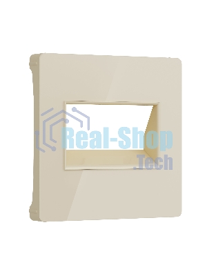 Накладка для двойной розетки Еthernet RJ-45 (айвори акрил)