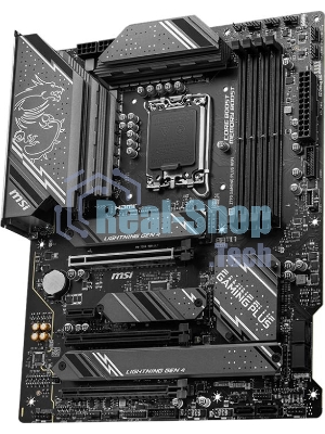 Материнская плата MSI Z790 GAMING PLUS WIFI, LGA 1700, 4xDDR5, 1xPCIe 5.0 x16, 1xPCIe 4.0 x16, 4xM.2, 6xSATA, 1xHDMI, 1xDP, 2.5 Gigabit Ethernet, 7.1 аудио, ATX