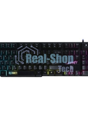 Клавиатура Qumo Dragon War Unicorn K01 проводная, USB Type-A, чёрный