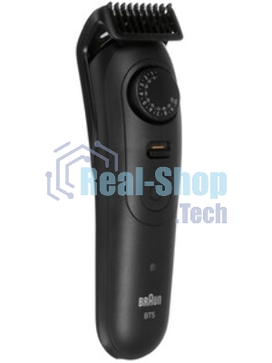 Триммер Braun BT5520 черный (насадок в компл:3шт)