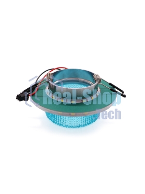 Светильник Ambrella light TN351 CH/BL хром/голубой GU5.3+3W (LED COLD) D95*45