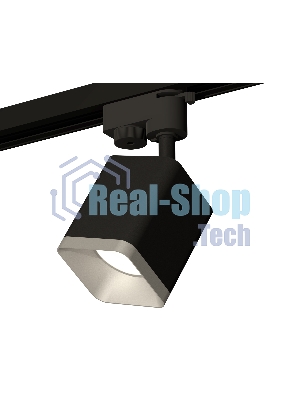 Светильник Ambrella light XT7813002 SBK/SSL черный песок/серебро песок MR16 GU5.3 (A2521, C7813, N7703)