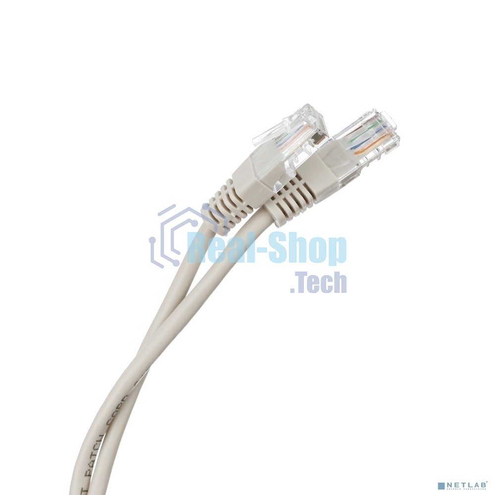 Шнур коммут. NEOMAX (NM13011-030) UTP 3 м, cat.5е, 24AWG, серый, LSZH многожильный