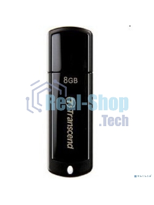Флешка USB Transcend JetFlash 350 (TS8GJF350), 8Gb, USB 2.0, R/W 12/5, черный