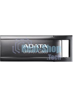 Флешка USB ADATA UR340 (AROY-UR340-128GbK), 128Gb, USB 3.2, R/W 100/30, черный