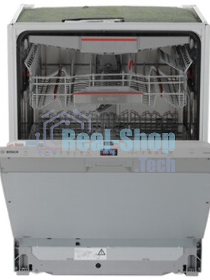 Встраиваемая посудомоечная машина Bosch SMV6ECX08E, серебристый, 59.8 см, 14 компл., 42 дБ, класс G